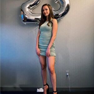 Lioness Green Mini Dress